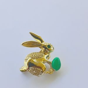 Vintage Rabbit Brooch Pin